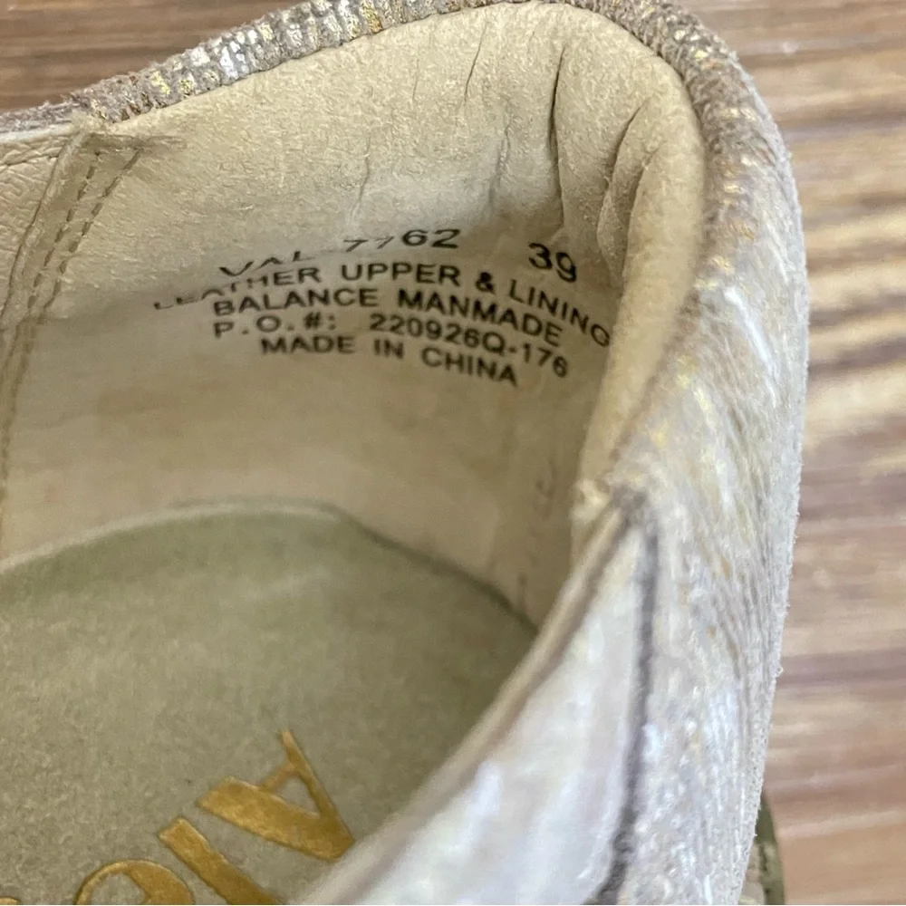 Alegría Sand Valerie Gladiator Lace Up Leather Sandals Size 39/9 - Picture 9 of 12